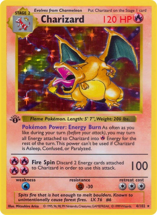 Image for Charizard (004/102) [Base Set (Shadowless)]
