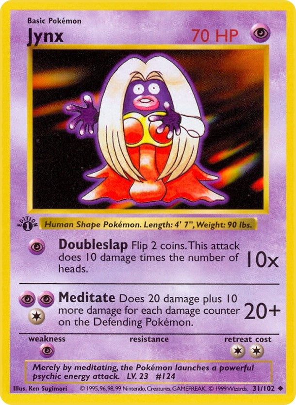 Image for Jynx (031/102) [Base Set (Shadowless)]