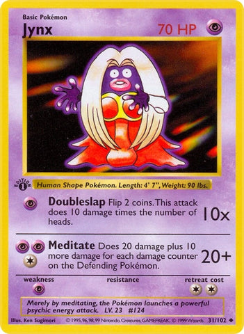 Image for Jynx (031/102) [Base Set (Shadowless)]