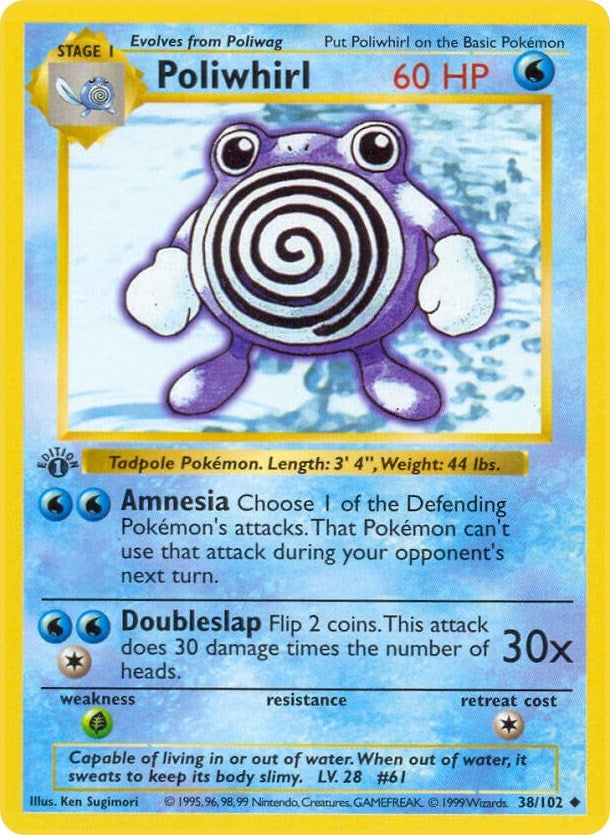 Image for Poliwhirl (038/102) [Base Set (Shadowless)]