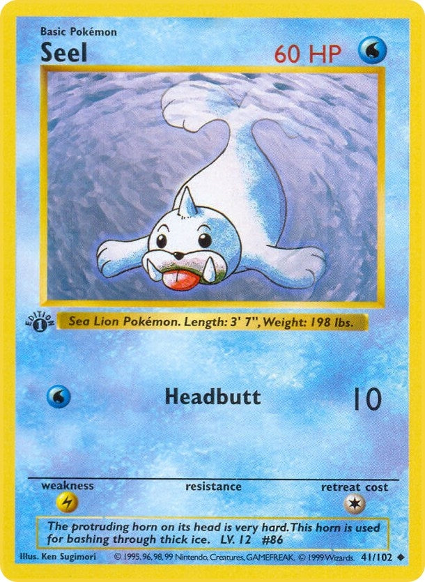 Image for Seel (041/102) [Base Set (Shadowless)]