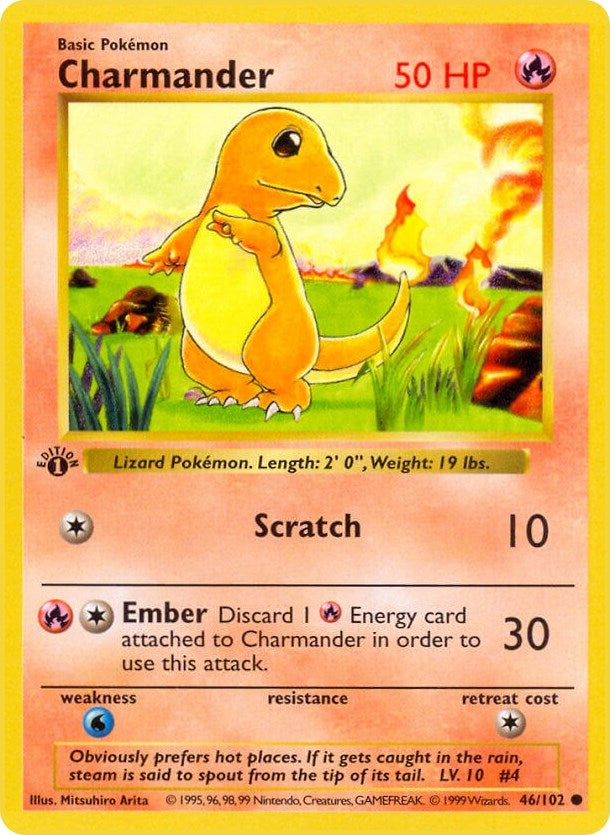 Image for Charmander (046/102) [Base Set (Shadowless)]