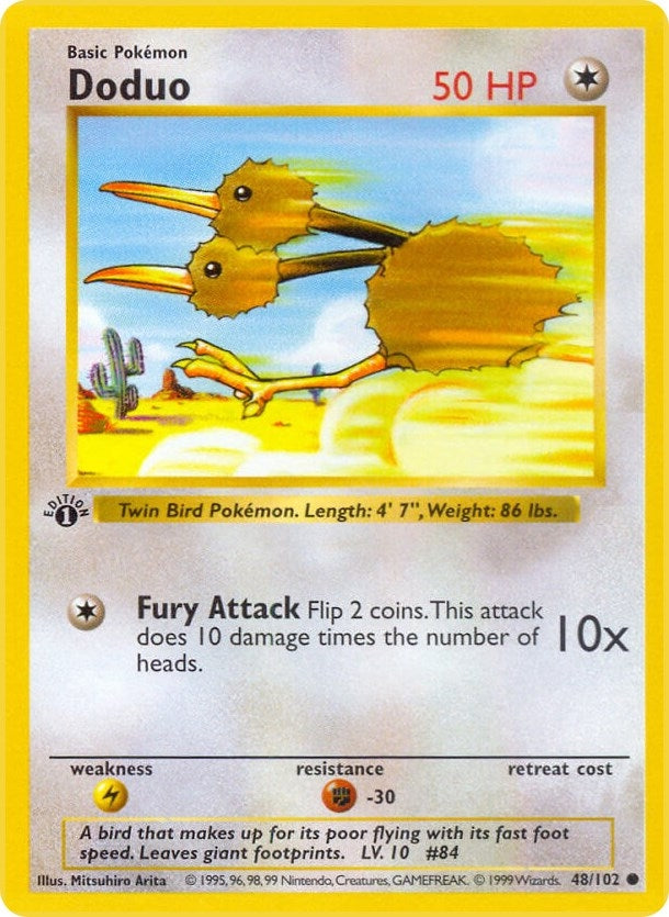 Image for Doduo (048/102) [Base Set (Shadowless)]