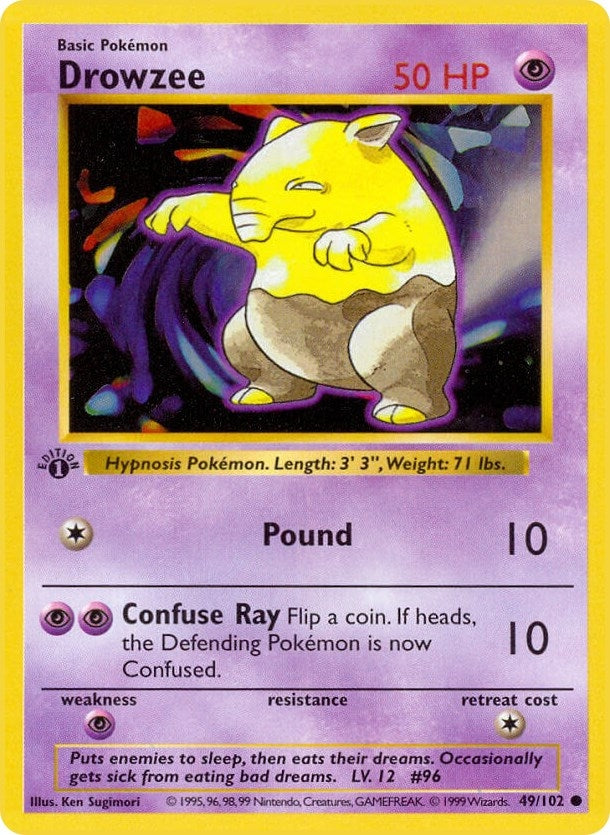 Image for Drowzee (049/102) [Base Set (Shadowless)]