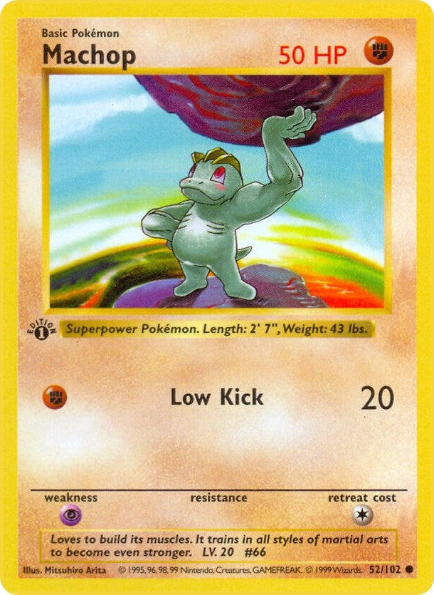Image for Machop (052/102) [Base Set (Shadowless)]