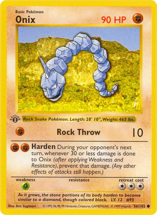 Image for Onix (056/102) [Base Set (Shadowless)]