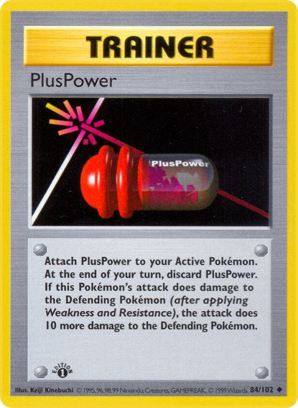 Image for PlusPower (084/102) [Base Set (Shadowless)]