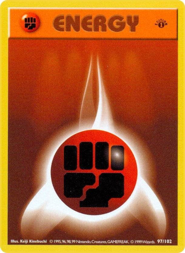 Image for Fighting Energy (097/102) [Base Set (Shadowless)]