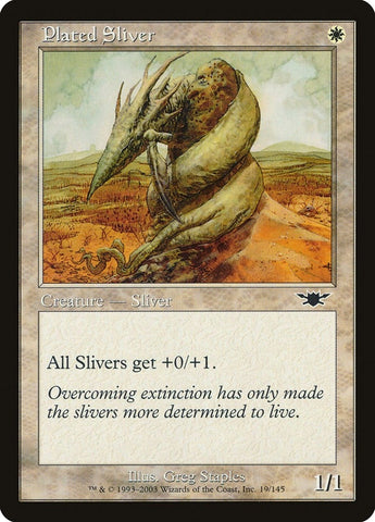 Image for Plated Sliver (19) [Legions]