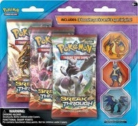BREAKthrough Mega Evolution 3 Pin Blister [XY - BREAKthrough]