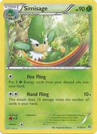 Image for Simisage (6/162) - Pokemon