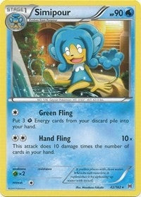 Image for Simipour (42/162) - Pokemon