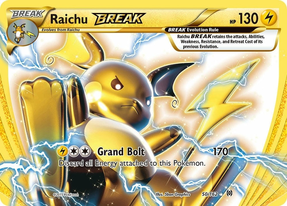Image for Raichu BREAK (50/162) [XY - BREAKthrough]