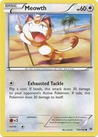 Image for Meowth (114/162) [XY - BREAKthrough]