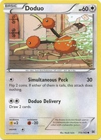Image for Doduo (115) (115/162) [XY - BREAKthrough]