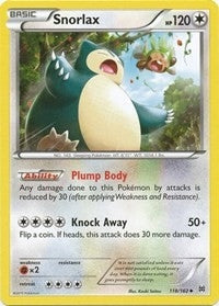 Image for Snorlax (118/162) [XY - BREAKthrough]