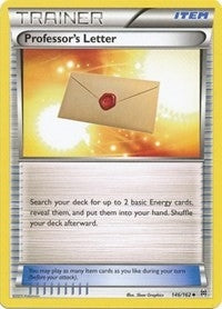 Image for Professor's Letter (146/162) [XY - BREAKthrough]