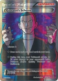 Image for Giovanni's Scheme (Full Art) (162/162) [XY - BREAKthrough]