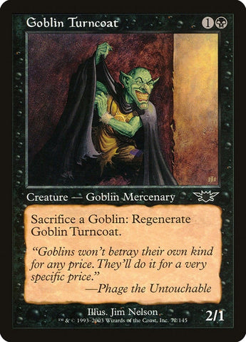 Image for Goblin Turncoat (72) [Legions]