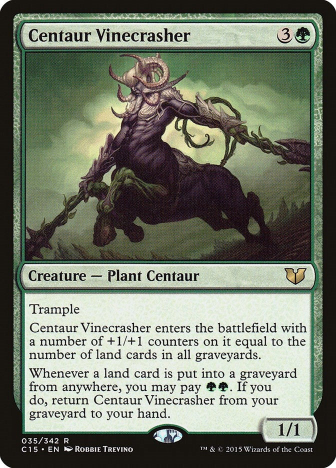 Image for Centaur Vinecrasher (35) [Commander 2015]