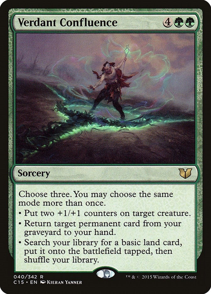 Image for Verdant Confluence (40) [Commander 2015]