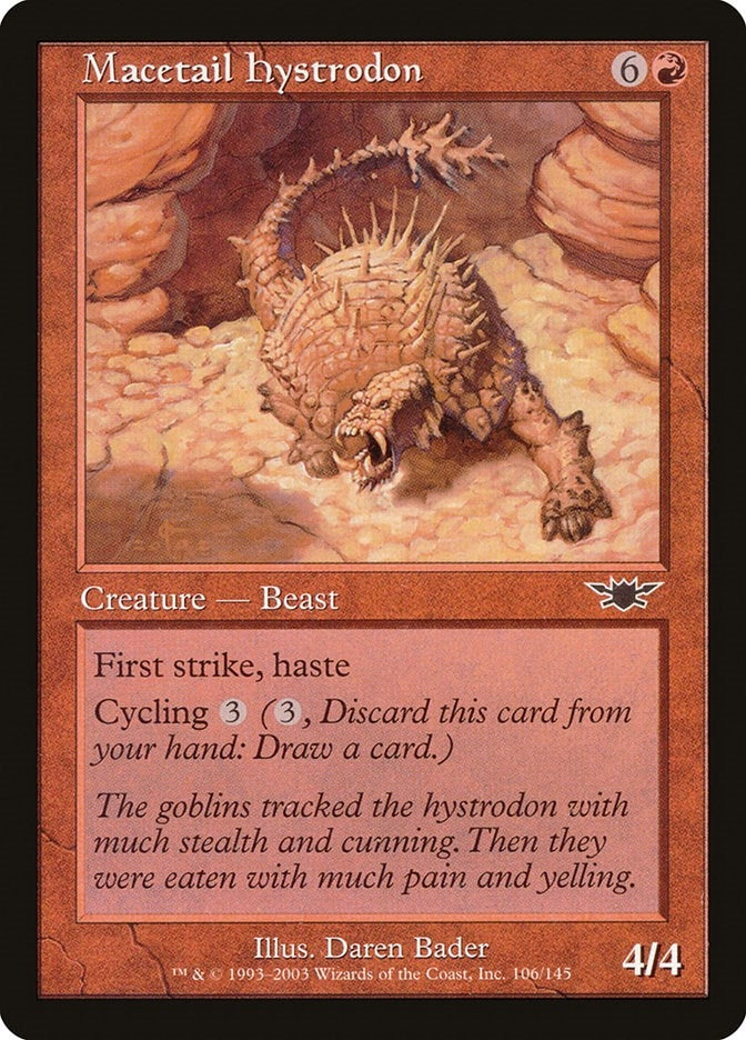 Image for Macetail Hystrodon (106) [Legions]