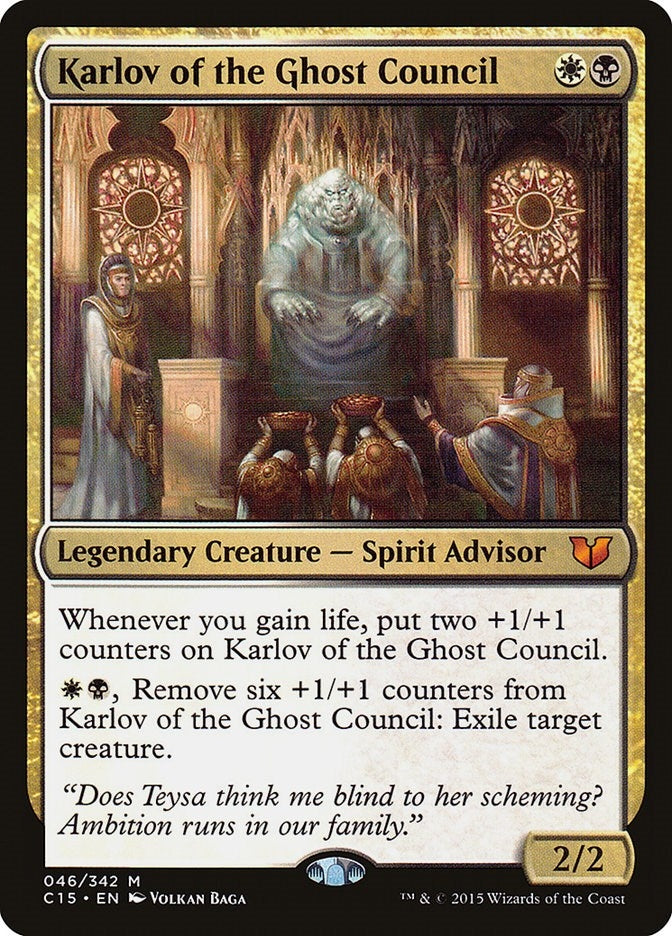 Image for Karlov of the Ghost Council (46) [Commander 2015]