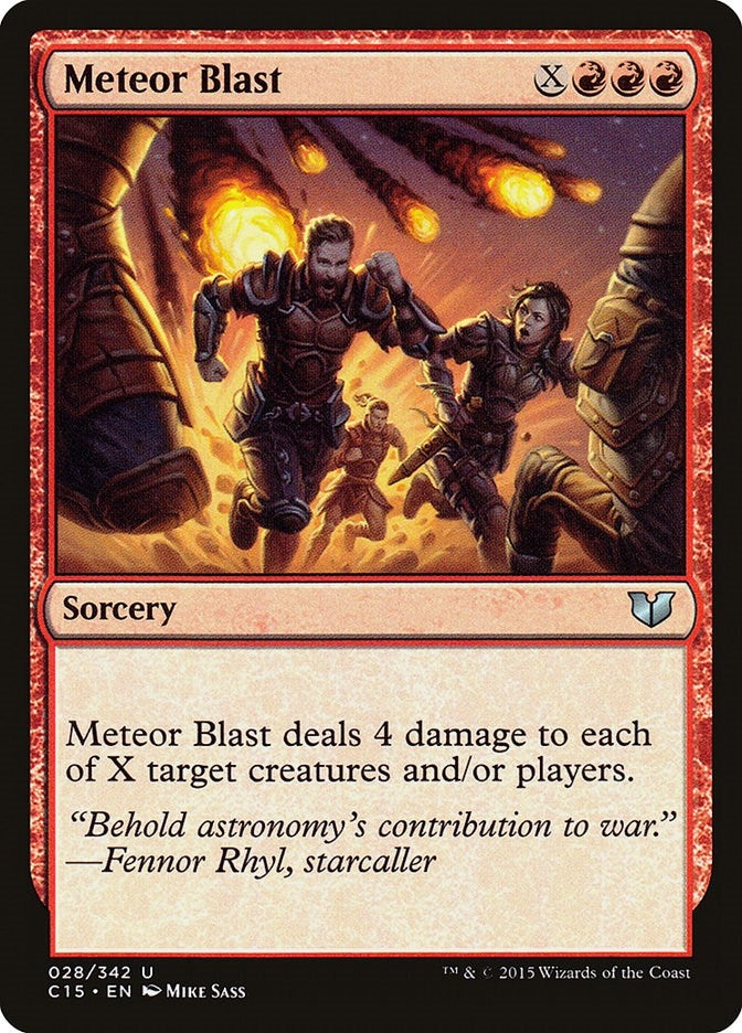 Image for Meteor Blast (28) [Commander 2015]