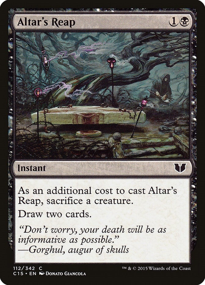 Image for Altar's Reap (112) [Commander 2015]