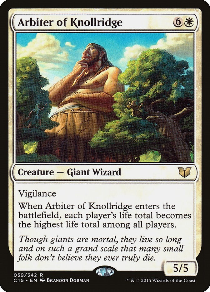 Image for Arbiter of Knollridge (59) [Commander 2015]