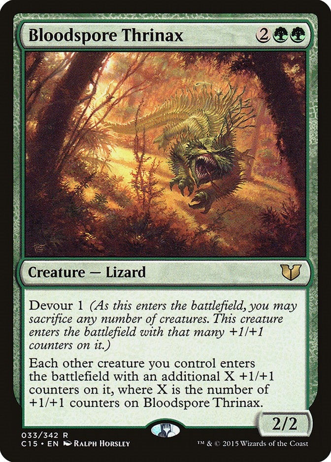 Image for Bloodspore Thrinax (33) [Commander 2015]