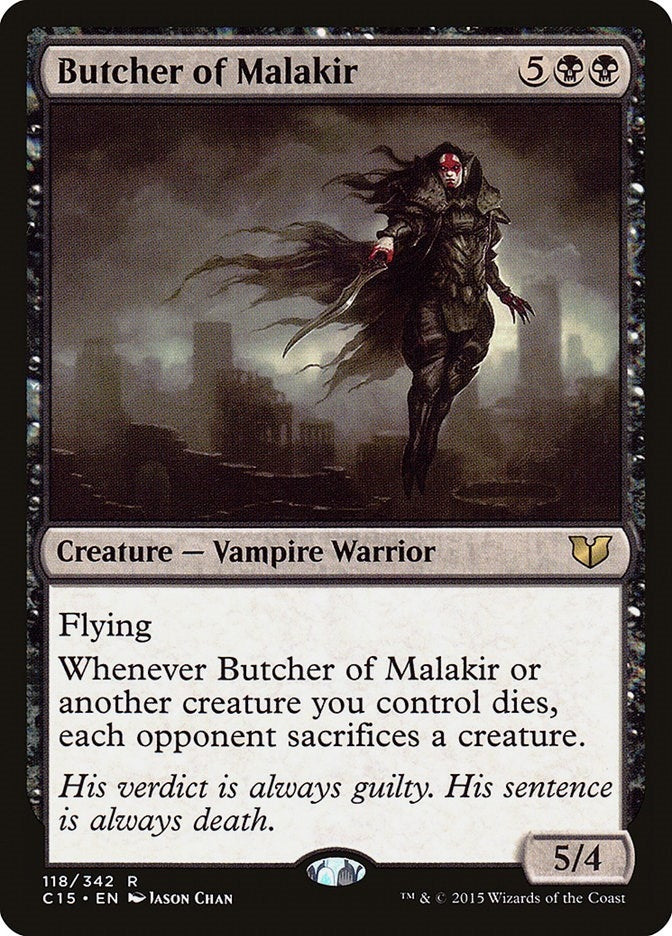 Image for Butcher of Malakir (118) [Commander 2015]