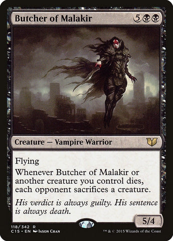 Image for Butcher of Malakir (118) [Commander 2015]