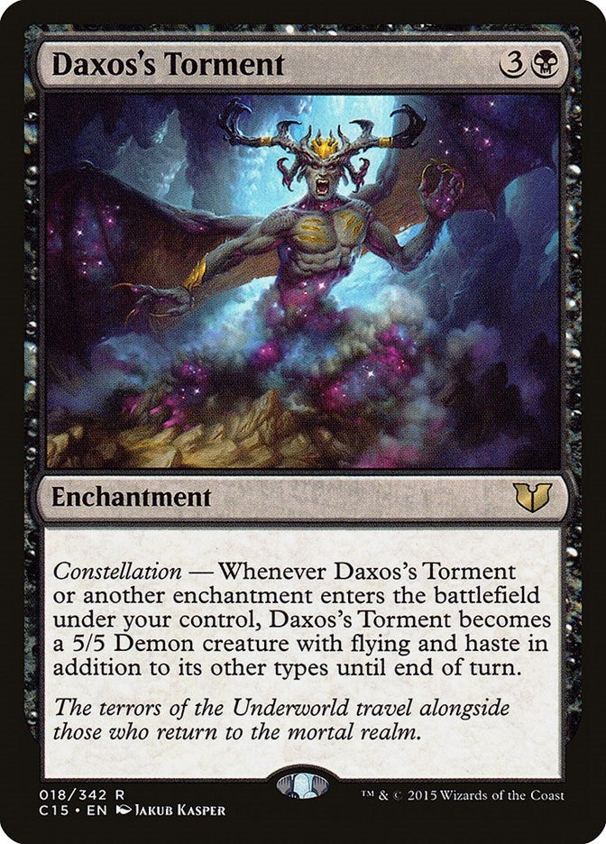 Image for Daxos's Torment (18) [Commander 2015]