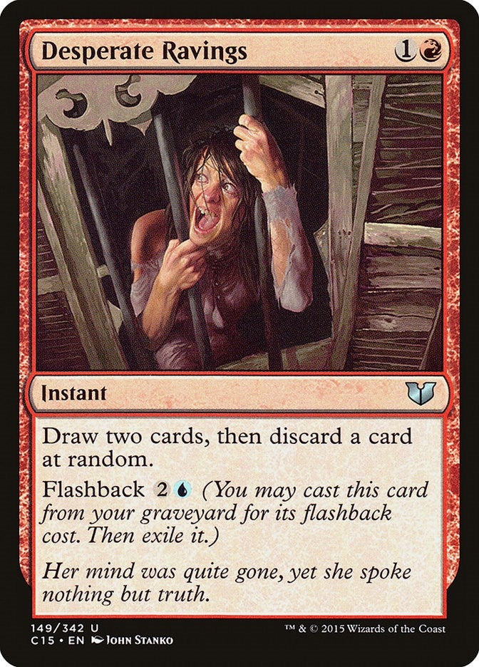 Image for Desperate Ravings (149) [Commander 2015]
