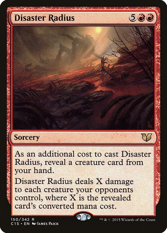 Image for Disaster Radius (150) [Commander 2015]
