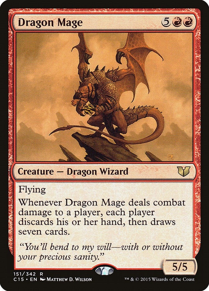 Image for Dragon Mage (151) [Commander 2015]
