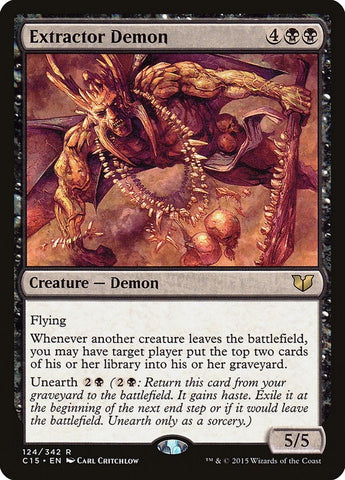 Image for Extractor Demon (124) [Commander 2015]