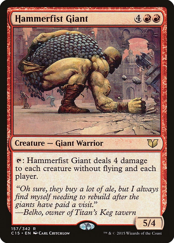 Image for Hammerfist Giant (157) [Commander 2015]