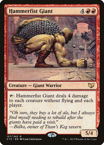 Image for Hammerfist Giant (157) [Commander 2015]
