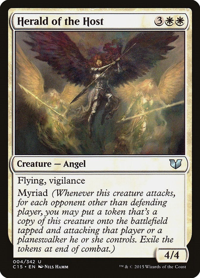 Image for Herald of the Host (4) [Commander 2015]