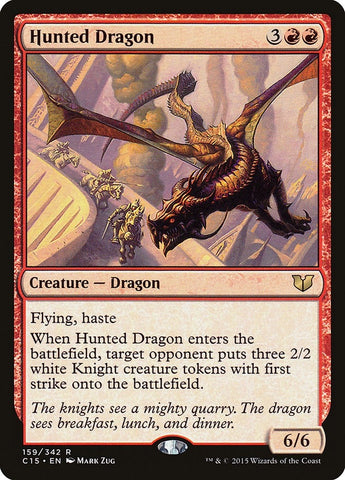 Image for Hunted Dragon (159) [Commander 2015]