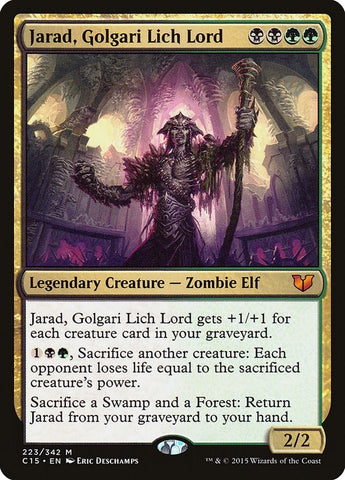 Image for Jarad, Golgari Lich Lord (223) [Commander 2015]