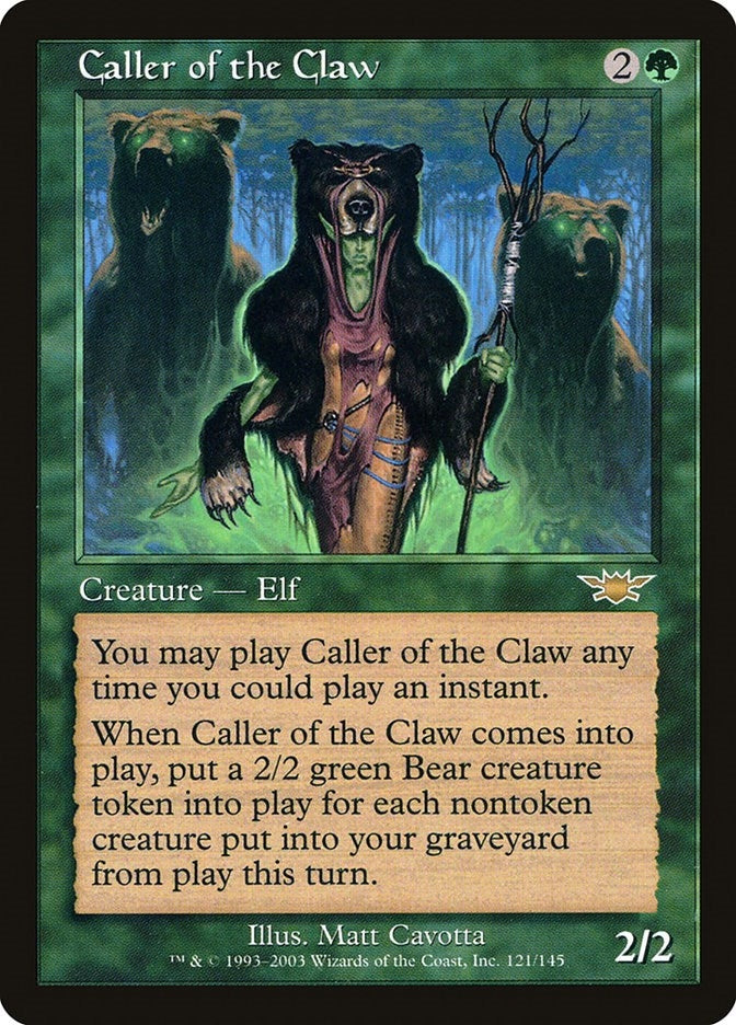 Image for Caller of the Claw (121) [Legions]