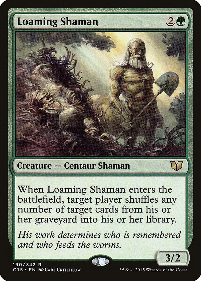 Image for Loaming Shaman (190) [Commander 2015]