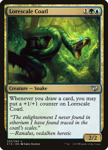 Image for Lorescale Coatl (225) [Commander 2015]