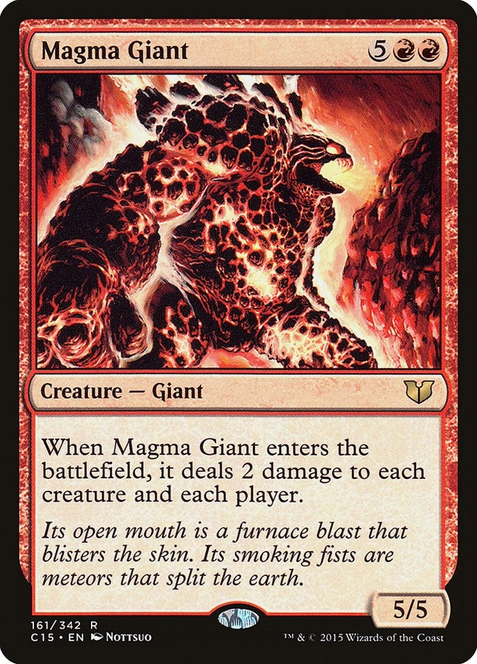 Image for Magma Giant (161) [Commander 2015]