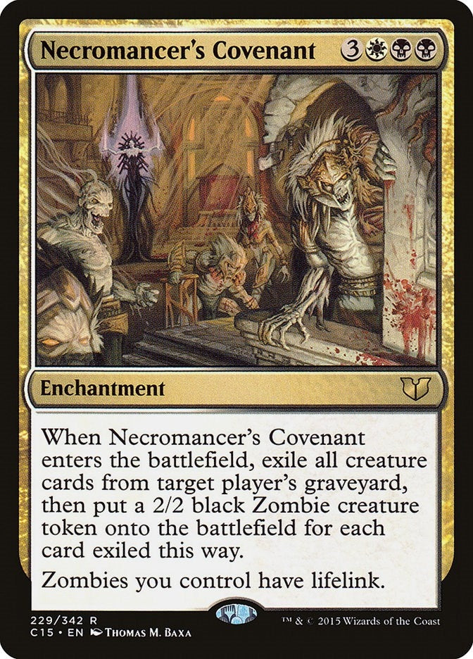 Image for Necromancer's Covenant (229) [Commander 2015]