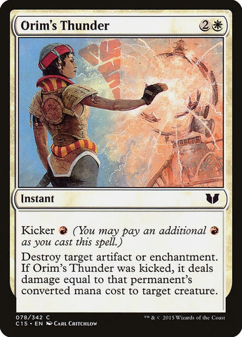 Image for Orim's Thunder (78) [Commander 2015]