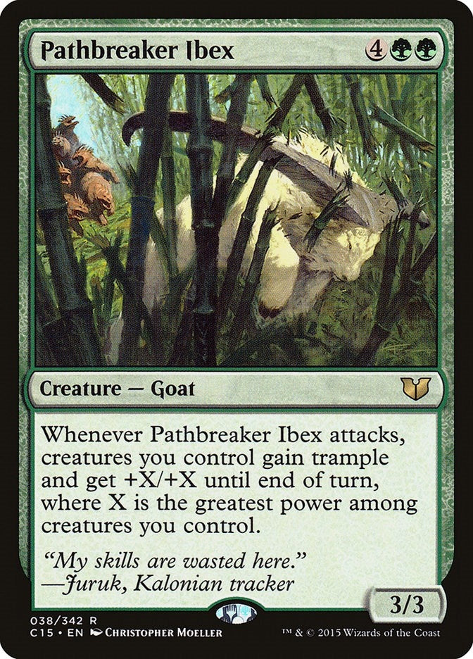 Image for Pathbreaker Ibex (38) [Commander 2015]